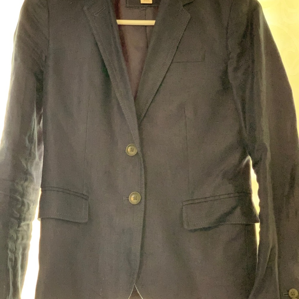 JCrew Linen Blazer